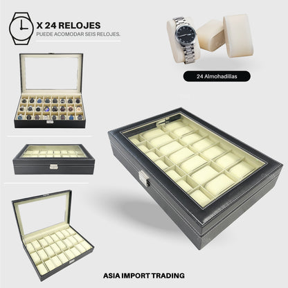 Caja organizadora 24 relojes