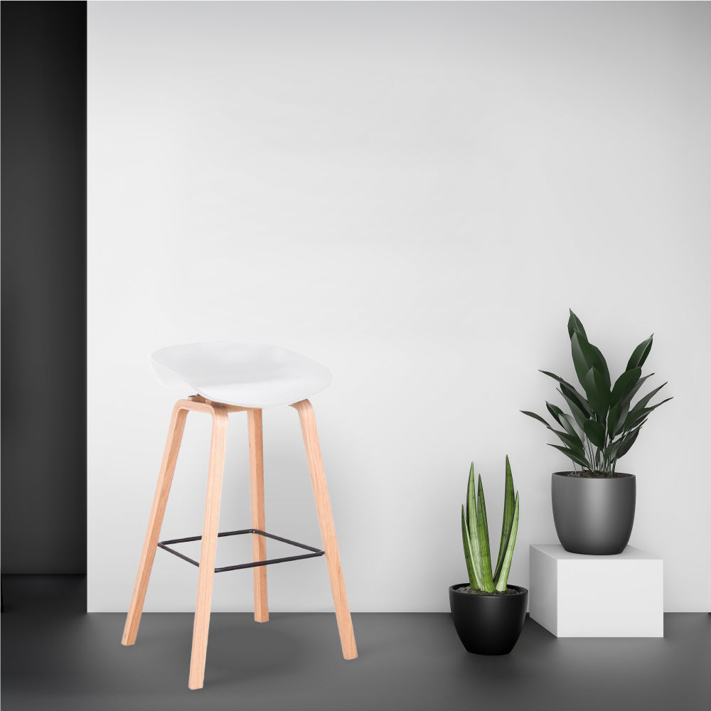 Silla Taburete color Blanco