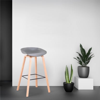 Silla Taburete color Gris