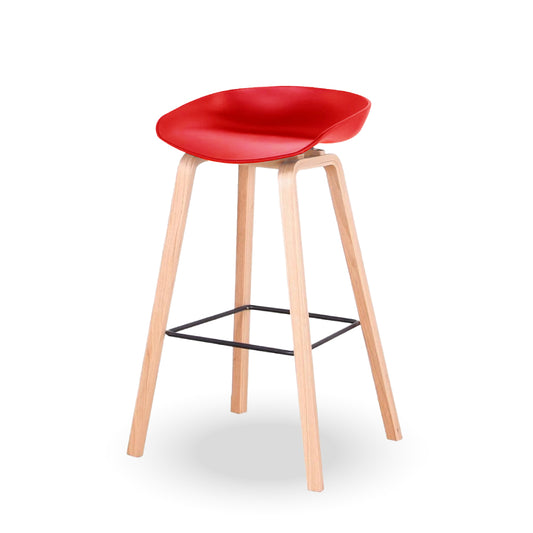 Silla Taburete color Rojo