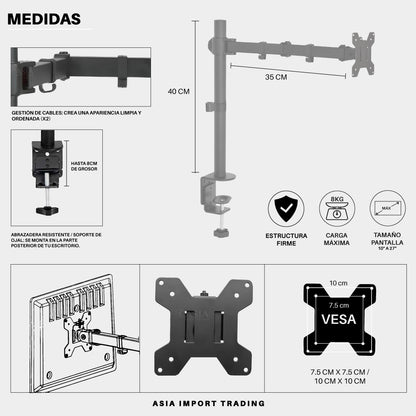 Soporte Monitor Simple