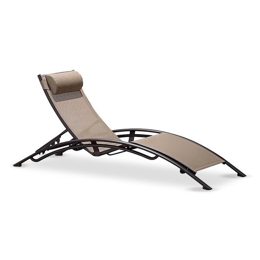 Silla Reposera Reclinable Diseño Curvo