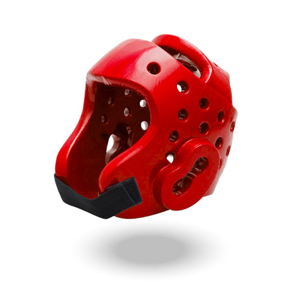 Casco Boxeo Rojo Talla S