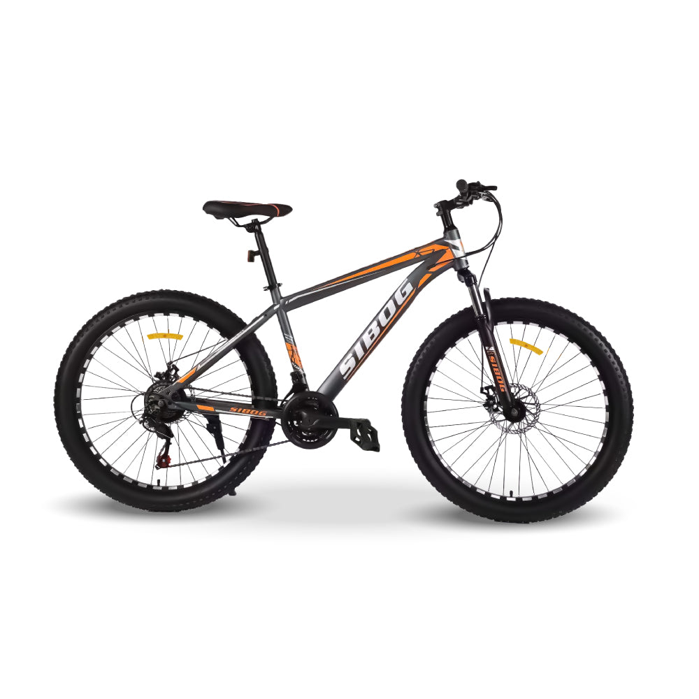 Bicicleta Mountain Bike Aro 27,5 Naranja