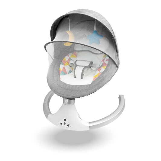 Silla Mecedora Automática color Gris