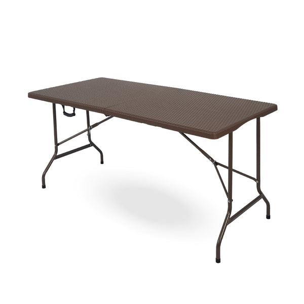 Mesa Plegable 1.80mts - Negra - Compra Fácil Online