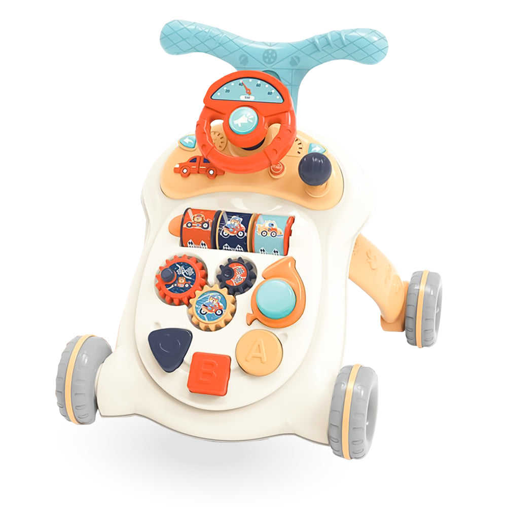 Andador Infantil Multifuncional con Juegos y Volante Musical