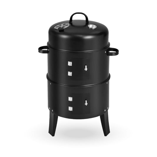 Ahumador vertical de 3 cuerpos