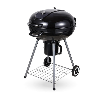 Parrilla a Carbón con Tapa y Ruedas – Tipo Kettle 43 cm